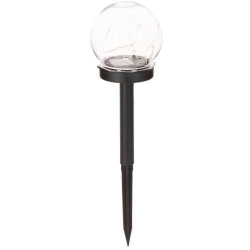 Luminária de jardim, globo de luz com estaca para fixação no solo, 36 cm, conjunto com 4 peças. comprar | Floristik24.pt