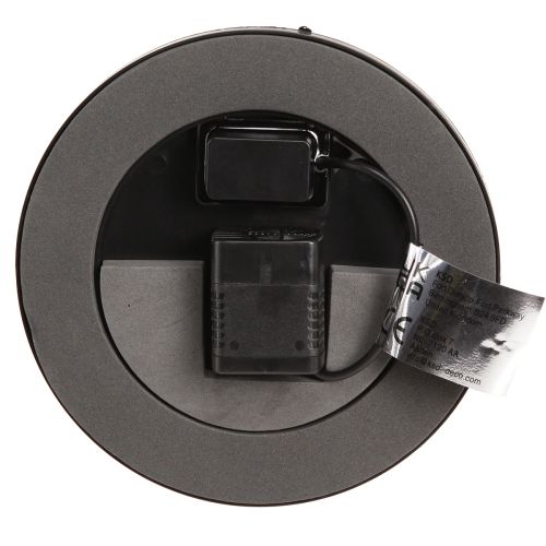 Floristik24 Fonte solar Ø16cm preta 5 bicos
