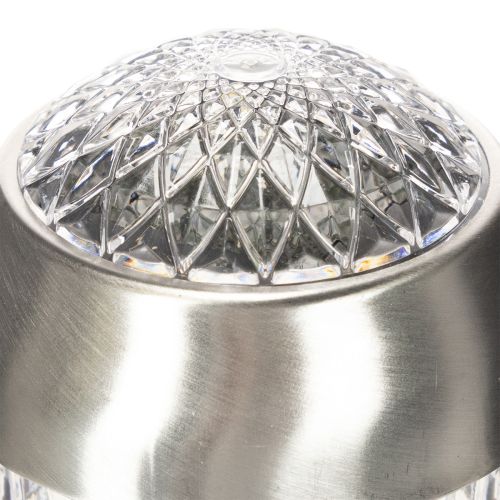 Conjunto de 4 Candeeiros Solares Esféricos com Estaca – 36 cm | Floristik24.pt