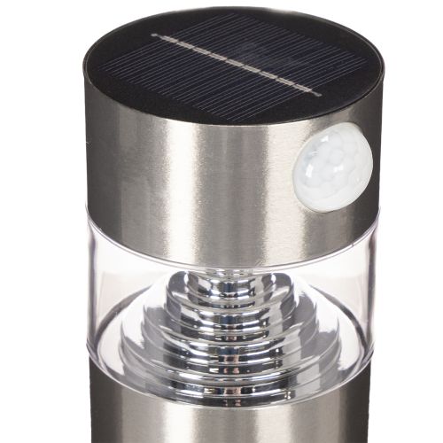 Luminária solar de jardim com estaca para fixação no solo e iluminação LED, 34 cm | Floristik24.pt