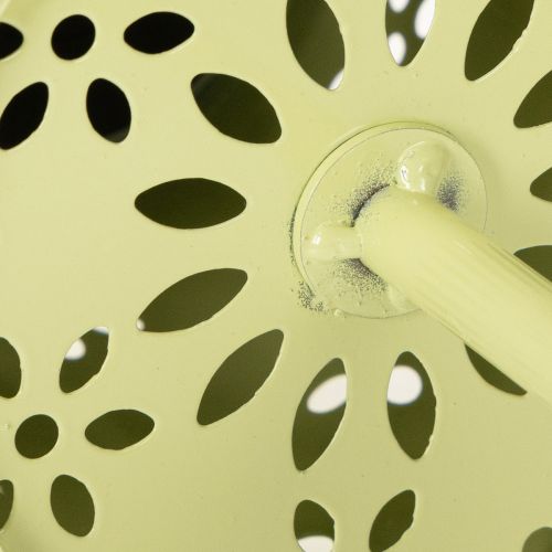 Itens Luminária de mesa solar LED com design floral, iluminação externa aconchegante, 28 cm