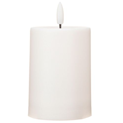 Itens Vela Solar LED Vela com Temporizador Branco Quente Branco Ø7cm H12.5cm