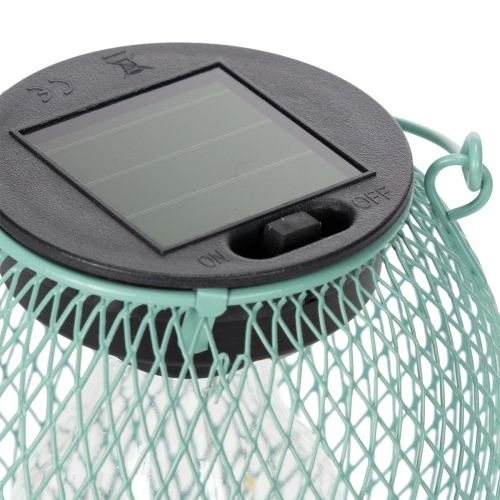 Itens Lanterna solar com iluminação LED decorativa, econômica, ideal para uso externo, 12 cm