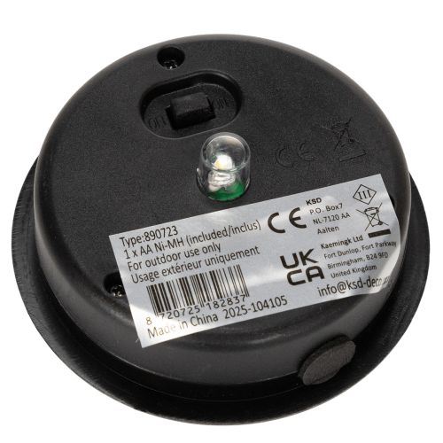 Itens Lanterna solar para jardim, com delicado padrão, ideal para noites de verão, 22 cm, conjunto com 3 peças.