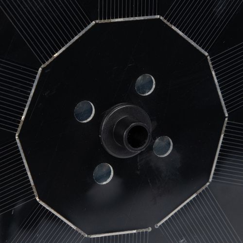 Itens Bomba solar para lagos de jardim, fonte decorativa flutuante com LED, 16 cm