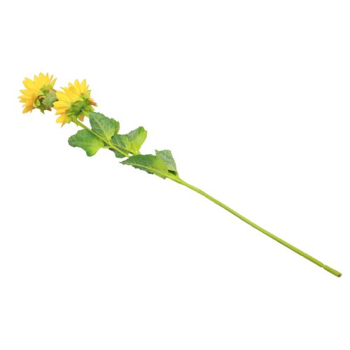 Floristik24 Plantas artificiais girassóis artificiais flores artificiais decoração amarelo 64cm