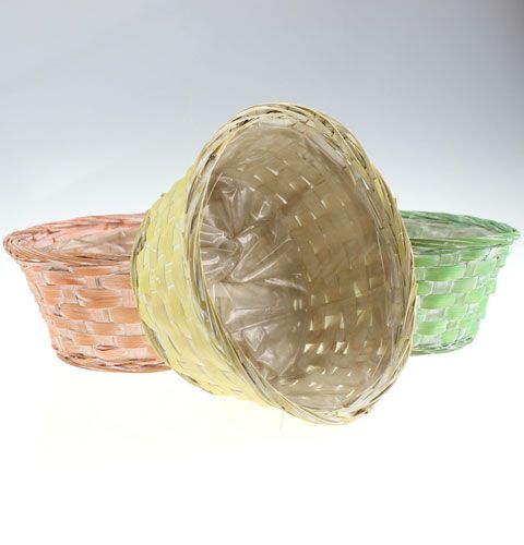 Floristik24 Bandeja para cavacos, redonda, multicolorida, 6 peças, Ø 25cm