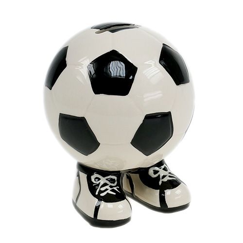 Floristik24 Mealheiro de futebol 12cm