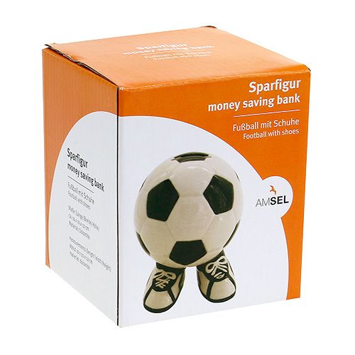 Floristik24 Mealheiro de futebol 12cm
