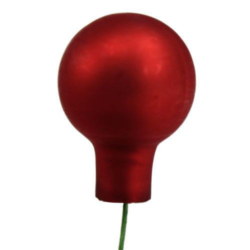 Floristik24 Bagas espelhadas Bordo Mix Ø25mm 140un