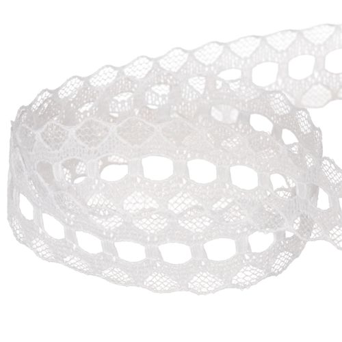 Fita decorativa com renda,