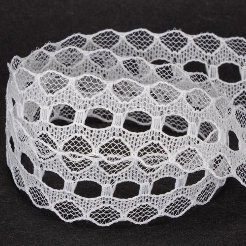 Fita decorativa com renda,