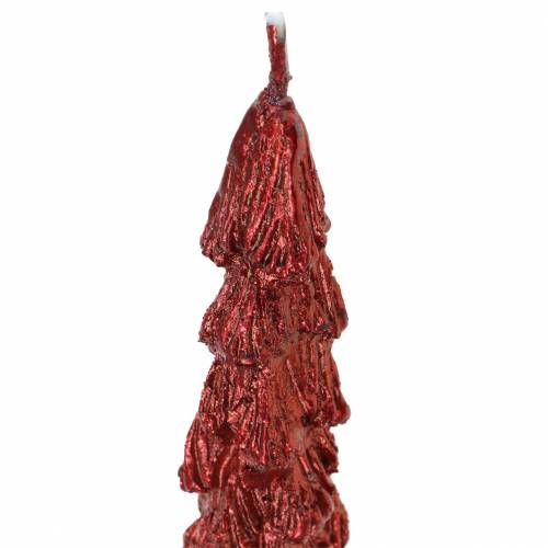 Velas cônicas de abeto 30mm × 260mm 2pcs Cores diferentes