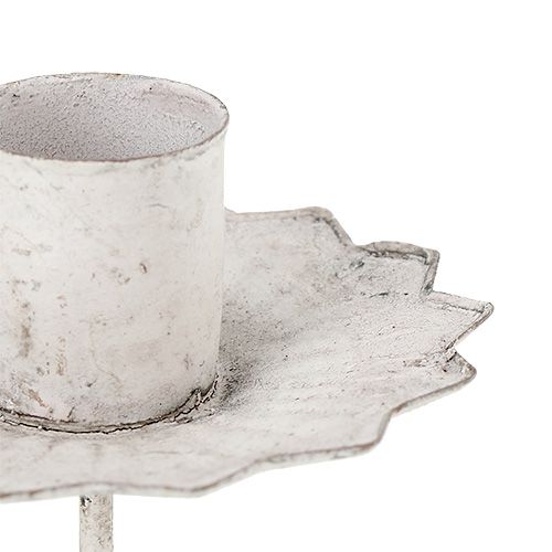 Floristik24 Castiçal cônico para colar Ø7cm creme 4 peças