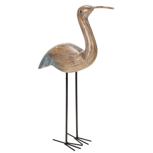 Estatueta decorativa de pássaro para decoração elegante de casa e jardim, 43 cm