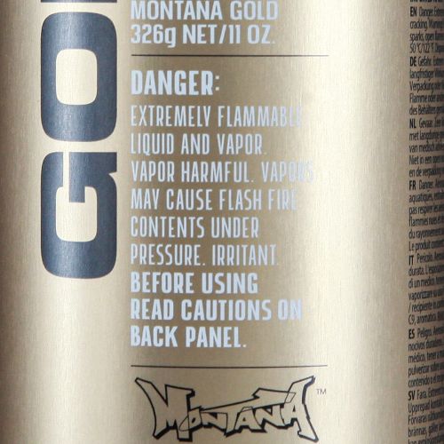 Itens Tinta spray azul fosco Montana Gold tinta spray 400ml