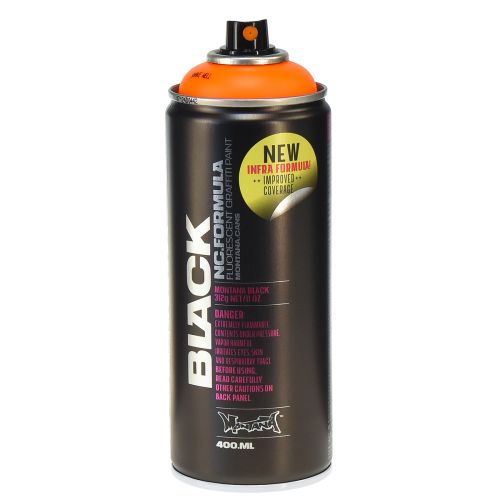 Itens Tinta spray spray tinta luminosa laranja graffiti 400ml