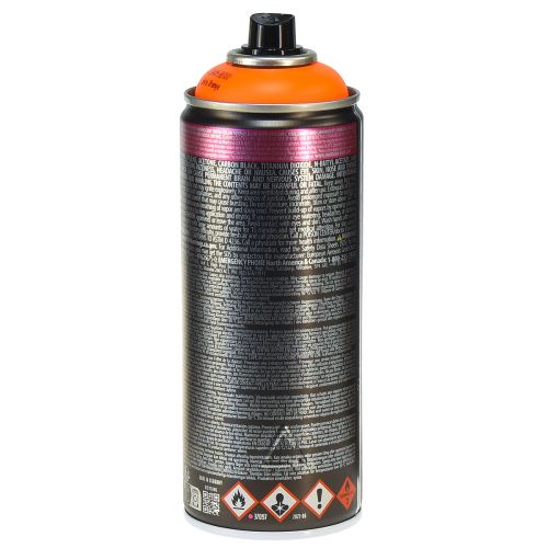 Itens Tinta spray spray tinta luminosa laranja graffiti 400ml