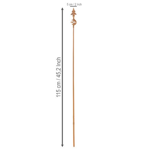 Itens Treliça de jardim com estaca para decoração de jardim com elemento decorativo de 115 cm