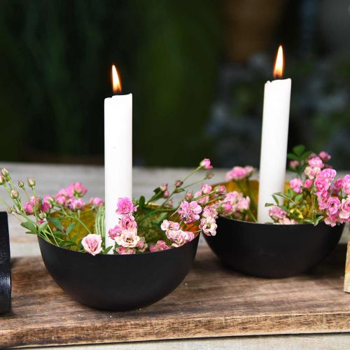 Itens Velas de cera de creme branco 180mm/Ø21mm 6pcs