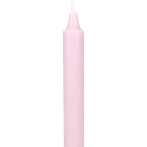 Itens Velas Cônicas PURA Velas Wenzel Rosa Antigas Rosa 250/23mm 4pcs