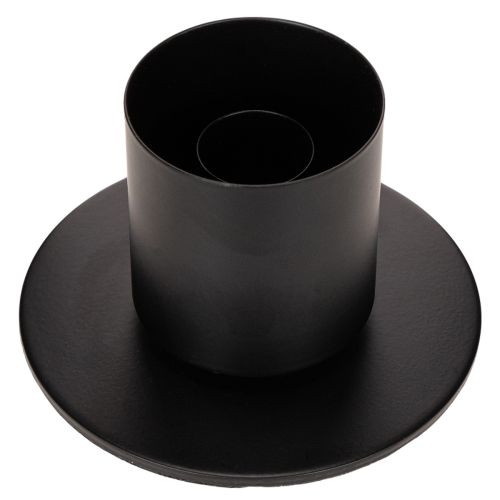Castiçal cônico com cilindro de vidro. Simples e atemporal. 31 cm | Floristik24.pt