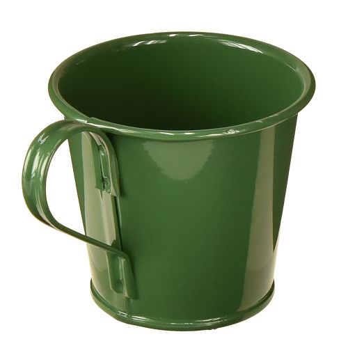 Itens Porta-velas cônico porta-velas verde escuro H6cm 6 peças