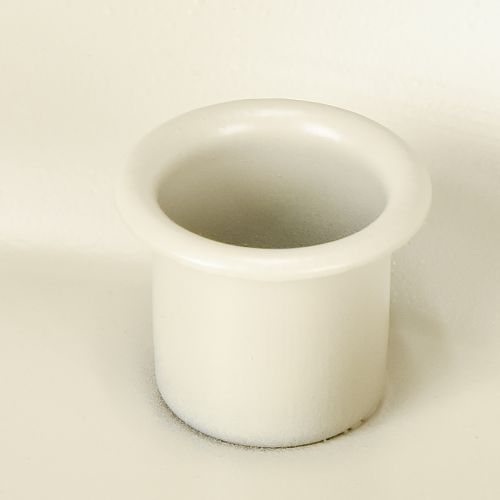 Itens Porta-velas cônico para 4 velas, tigela para velas, metal cinza, Ø30cm