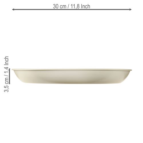 Itens Porta-velas cônico para 4 velas, tigela para velas, metal cinza, Ø30cm