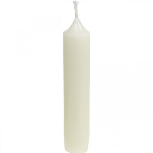 Floristik24 Vareta velas velas curtas creme para arranjos Ø22/110mm 6uds