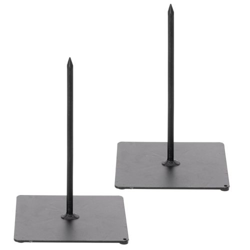 Itens Suportes para arranjos florais verticais, ideais para apresentações elegantes em ambientes internos e sobre mesas. 15 cm, 2 unidades.