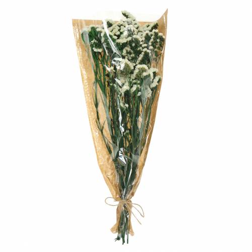 Floristik24 Ramo de flores secas lavanda do mar branco 40–55cm 120g