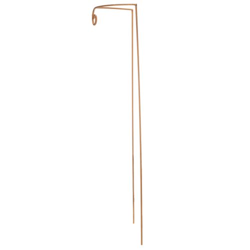 Itens Treliça, suporte para plantas trepadeiras, elemento decorativo curvo para canteiros e vasos de plantas, 75 cm