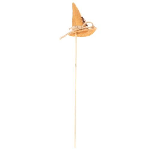Enfeites decorativos de feltro em formato de chapéu de bruxa para decoração de mesa no outono, 28 cm, 12 peças | Floristik24.pt