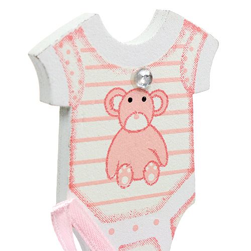 Floristik24 Plugue de nascimento 5,5 cm C 25,5 cm azul, rosa 24 unidades