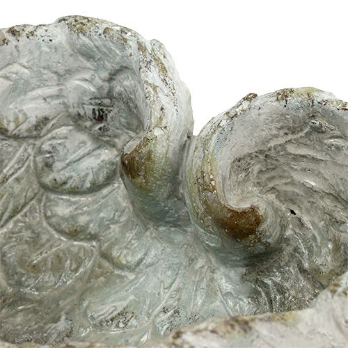 Floristik24 Forma de coração de tigela de plug-in 15 cm x 13 cm A8 cm