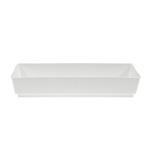 Bandeja de soquete espuma molhada 23 x 8 x 4,5 branco 10 unidades