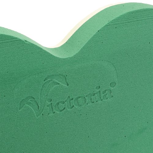 Itens Coração de espuma floral 38×36,5cm espuma floral molhada verde 2 peças