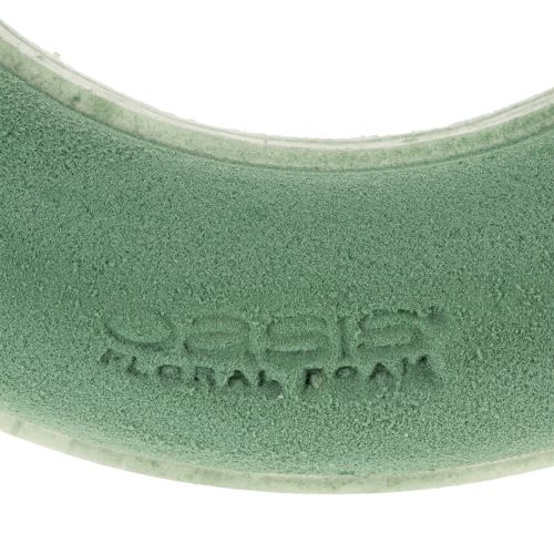 Itens Anel de espuma floral verde Ø25cm arranjo de guirlanda de 4 peças