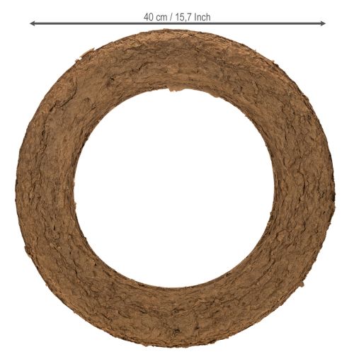 Anel de espuma floral OASIS® Renewal® Biolit® 40cm (2 unidades) | Floristik24.pt