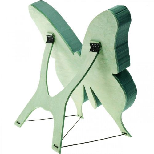 Itens Borboleta de espuma floral com suporte 56cm x 40cm