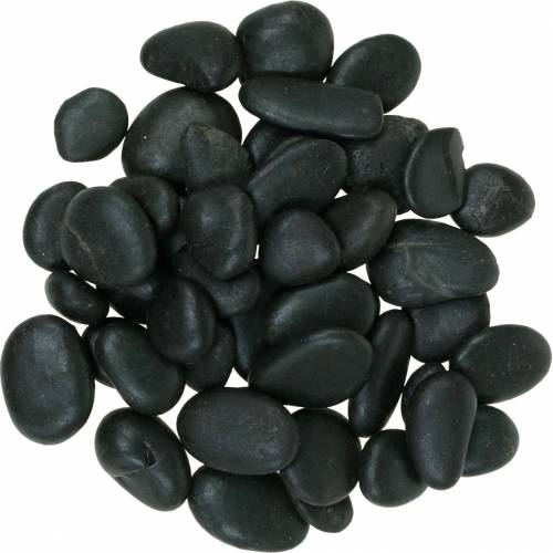 Itens Seixos de Rio Preto Natural 2-3cm 1kg