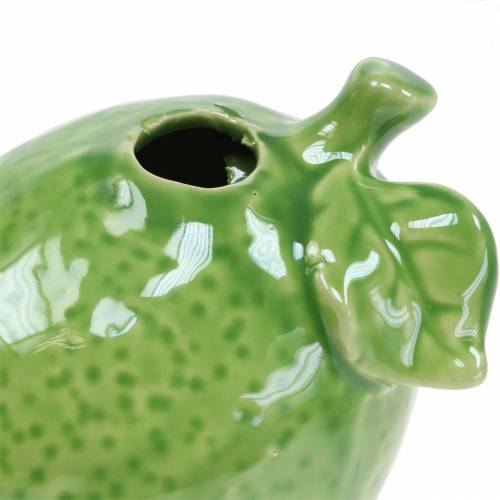 Floristik24 Vaso de barro verde limão 10cm