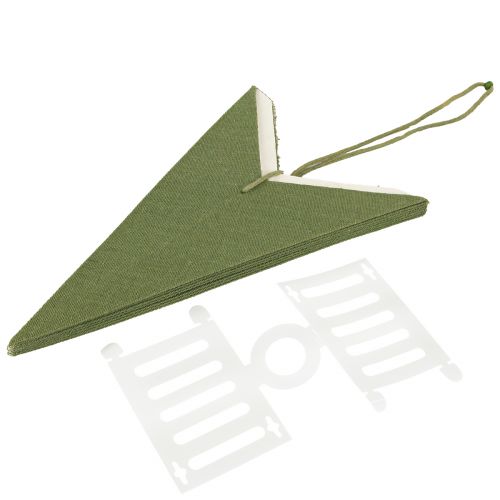 Itens Estrela decoração poinsétia papel juta verde 60x15cm