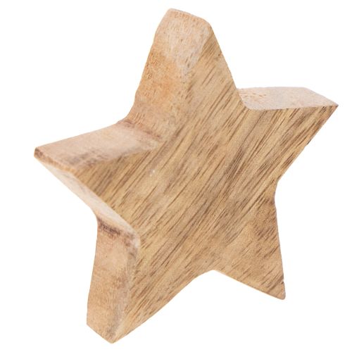 Estrela decorativa brilhante para decoração de mesa, 5 cm, 9 peças | Floristik24.pt