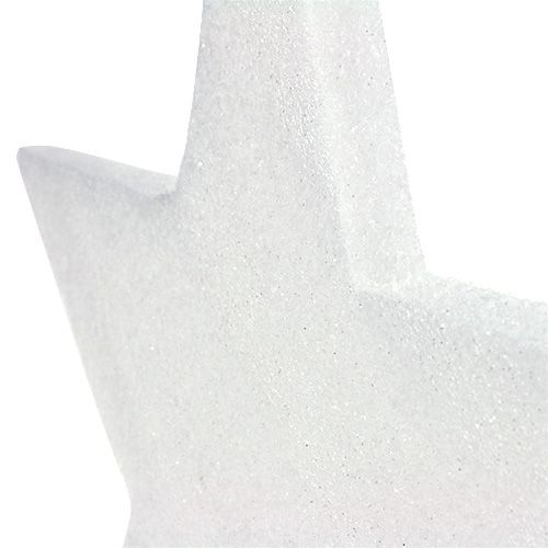 Floristik24 Estrela grande para pendurar branca 45cm C56cm 1p