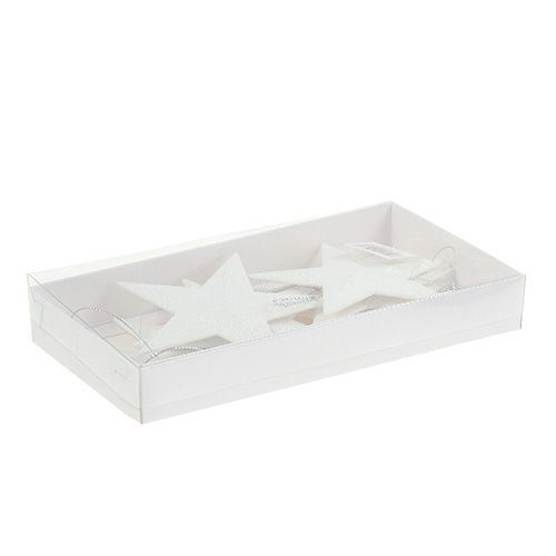Floristik24 Estrela para pendurar 11cm L19cm 6pcs