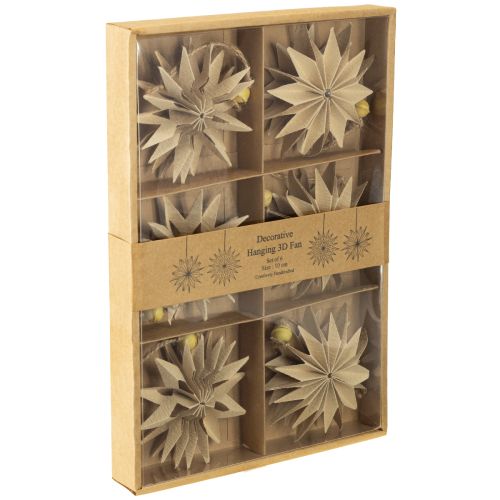 Itens Estrelas de papel com barbante de juta para decoração festiva