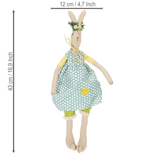 Itens Coelho de Páscoa de pelúcia, coelho de Páscoa com roupinhas, coelhinha H43cm