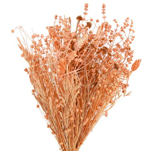 Itens Buquê de flores secas buquê seco de laranja damasco 45cm 80g